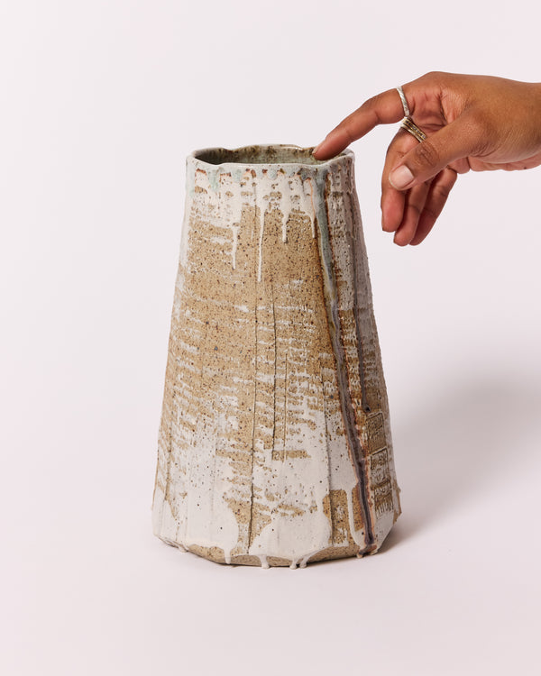 Minna Graham — 'Winter Mountain' Sculptural Vessel