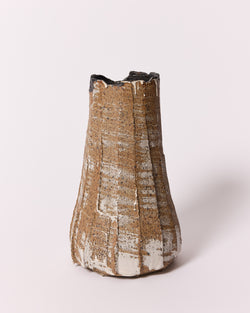 Minna Graham — 'Charcoal Mountain' Sculptural Vessel