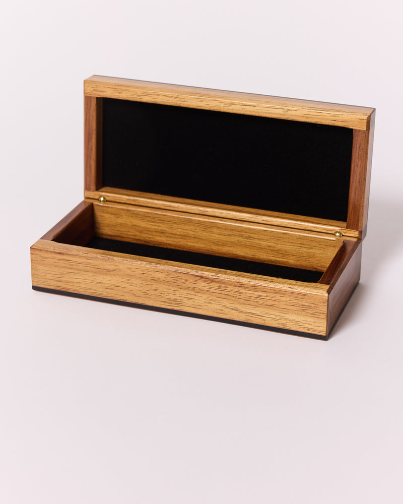 Anton Gerner — 'Pen Box' in Figured Queensland Walnut