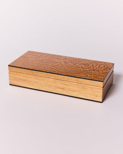 Anton Gerner — 'Long’ Wooden Box in Figured Silky Oak