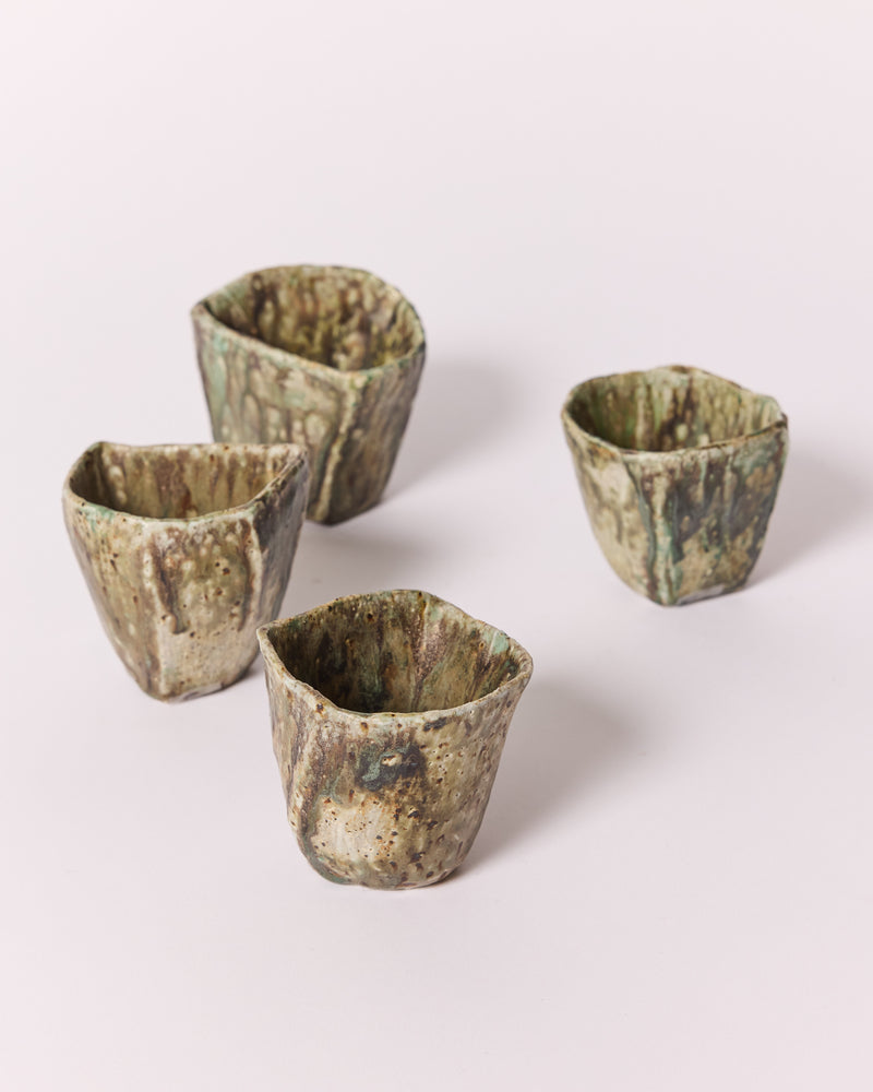 Julienne Lewis — 'Erosion Series Mugs', Set of 4