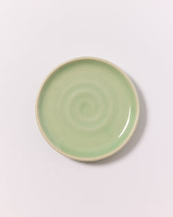 Christopher Plumridge  — 'Celadon Spiral' Ceramic Side Dish