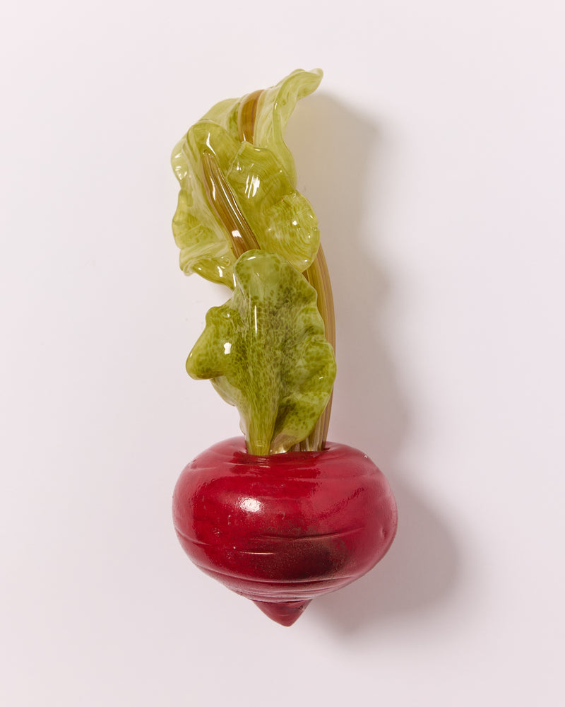 Amanda Dziedzic — 'Radish I', Glass Sculpture