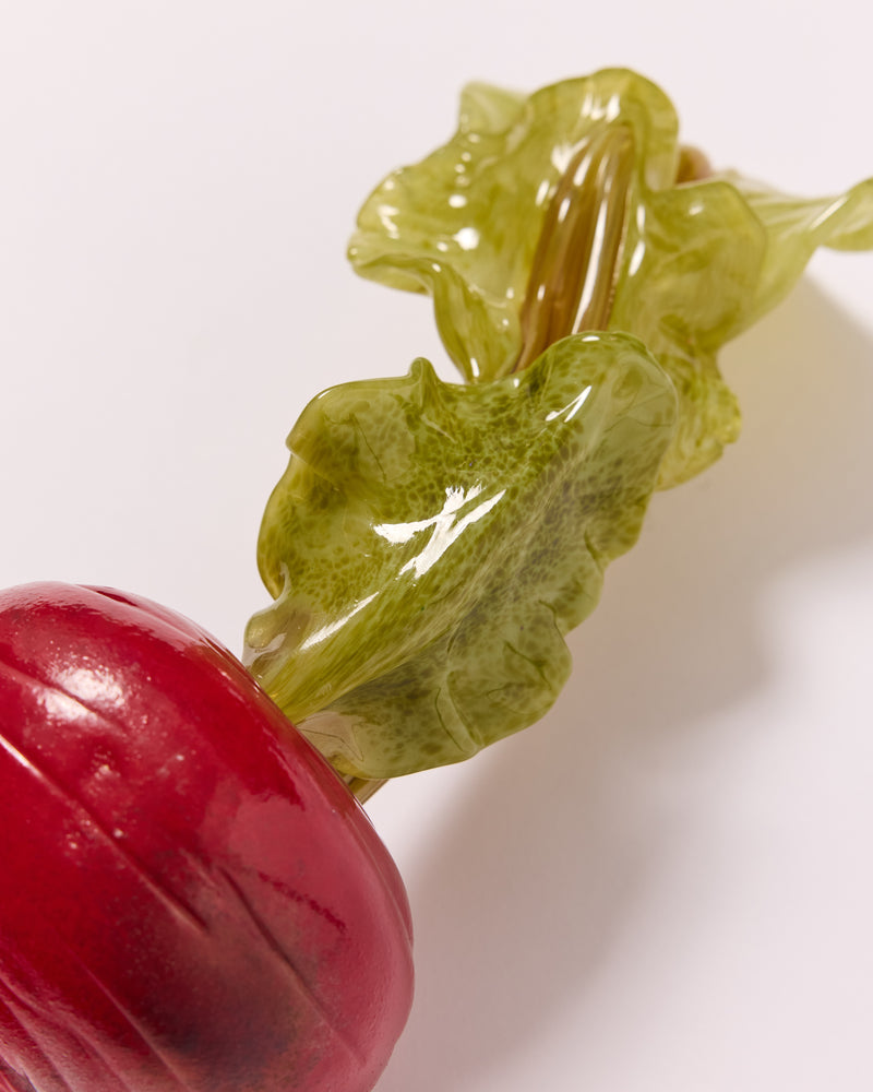 Amanda Dziedzic — 'Radish I', Glass Sculpture