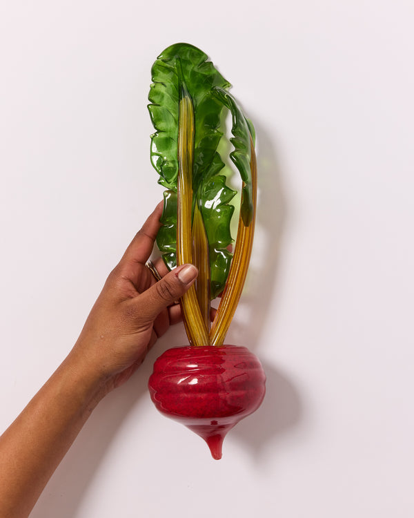 Amanda Dziedzic — 'Radish II', Glass Sculpture