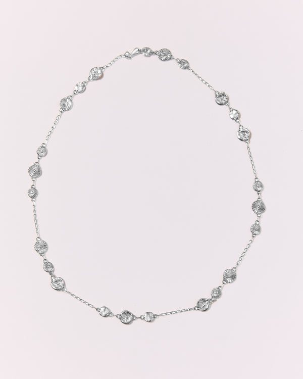 Abby Seymour — 'Aurora' Necklace in Silver