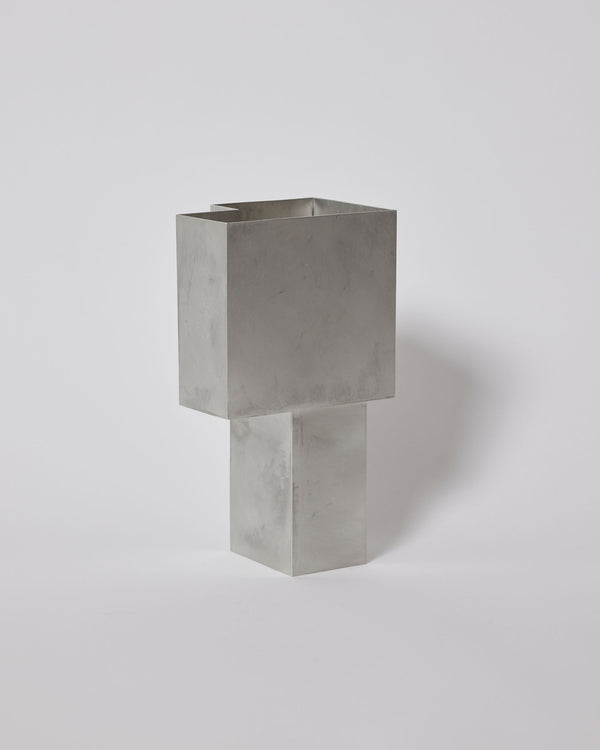 Kenny Yong-soo Son – Tin Plated Brass Vase II, 2023
