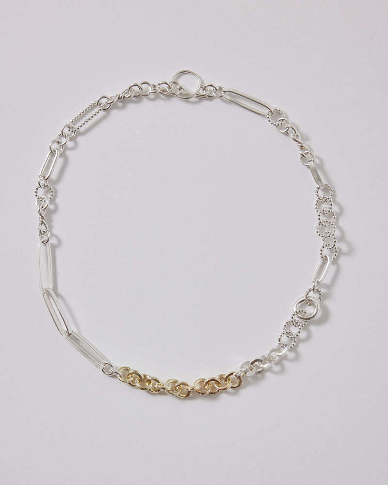 Bobby Corica — 'Aggiungere II' Necklace in Gold & Silver