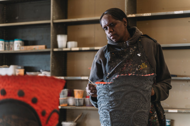 Josina Pumani — 'Clay Kin III', 2025