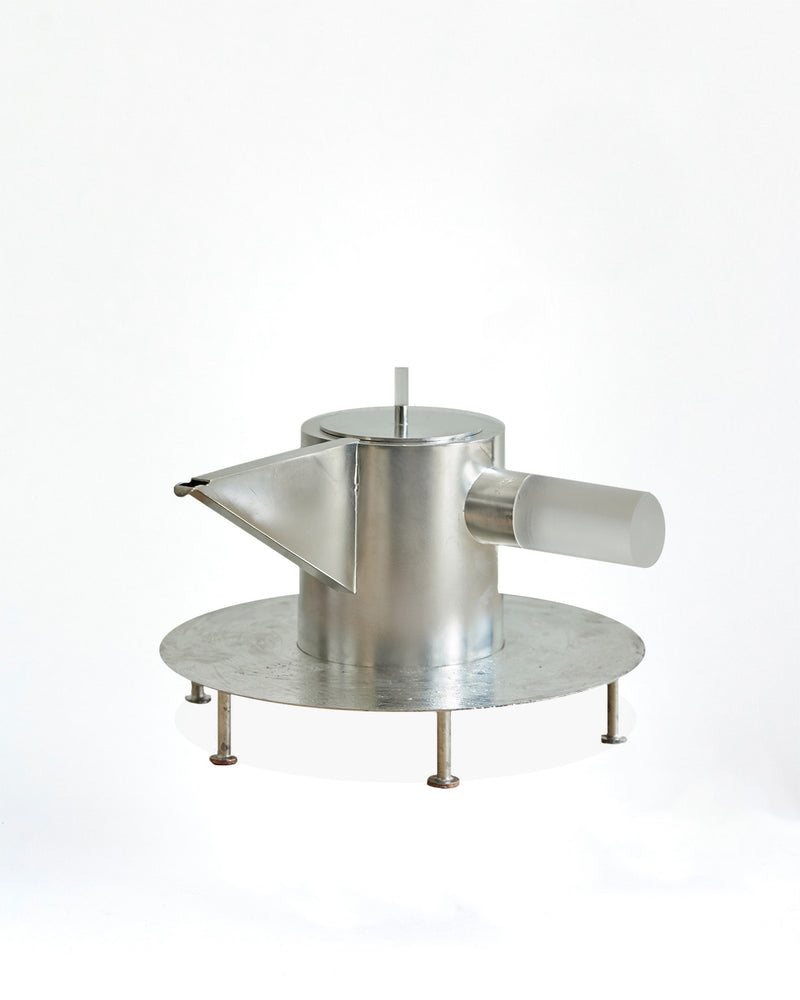 Kenny Yong soo Son  —   Circular Tinned Teapot, 2025