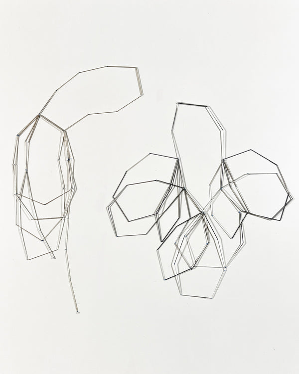 Inari Kiuru — 'The sound of a river in early spring', Neckpiece, 2025