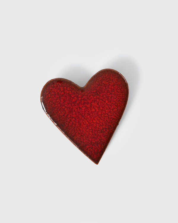 ZARIĆ Jewellery — 'LOVESICK' (Venti) Brooch in Valentine Red