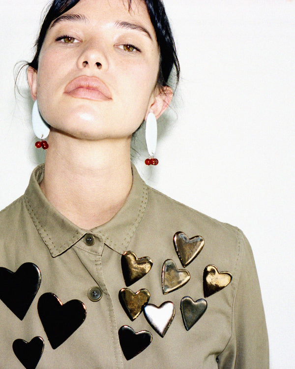 ZARIĆ Jewellery — 'LOVESICK' (Venti) Brooch in Steel