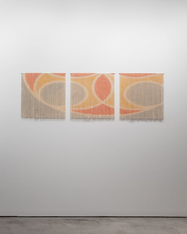 Lucia Dohrmann — 'Quatrefoil II – Weft', Textile Artwork, 2021