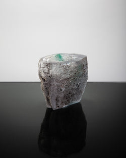 Billy Crellin — 'To petrify a stone that never was (mimicry)' Sculptural Glass Vessel, 2025
