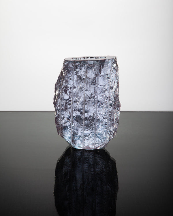 Billy Crellin — 'Köhlerglauben (Charcoal burner's faith)' Sculptural Glass Vessel, 2025