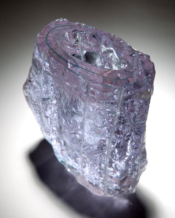 Billy Crellin — 'Köhlerglauben (Charcoal burner's faith)' Sculptural Glass Vessel, 2025
