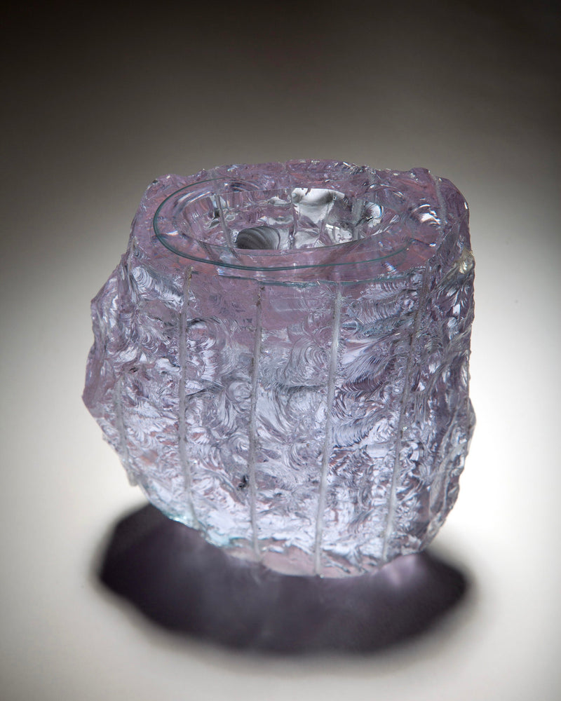 Billy Crellin — 'Köhlerglauben (Charcoal burner's faith)' Sculptural Glass Vessel, 2025