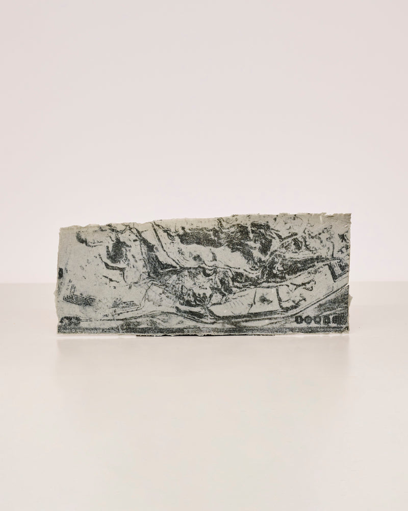 Georgia Black — 'Mantos Blancos' Sculptural Ceramic, 2024