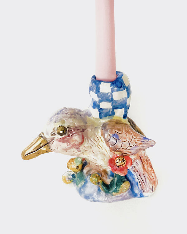 Nani Puspasari — 'Kookaburra, Oi, Oi, Oi' Candle Holder, 2024