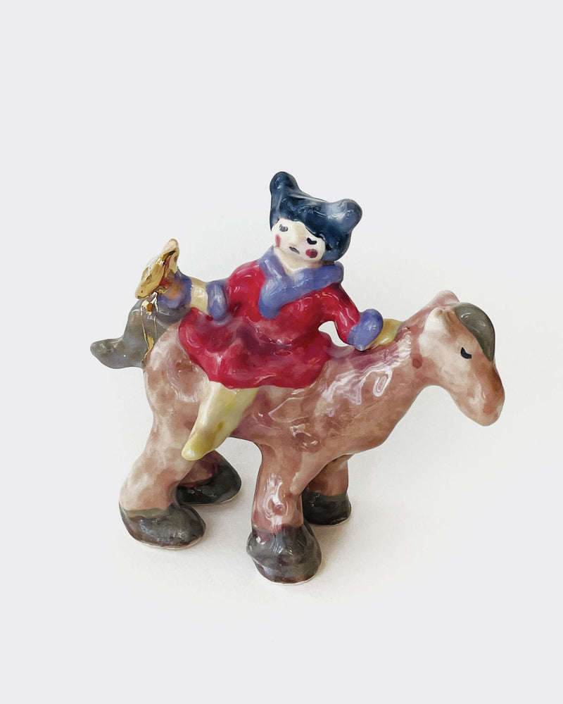 Nani Puspasari — 'Riding Horse Imaginary Club - Member 3' Sculpture, 2024