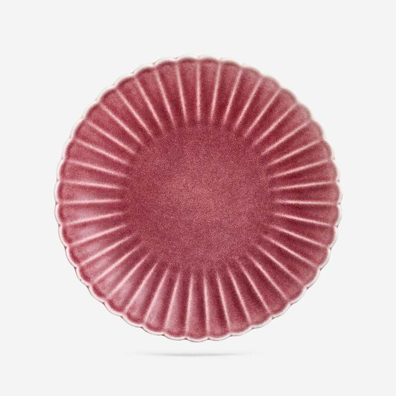 House Editions – Petal Plate (Size One) in Ox Blood
