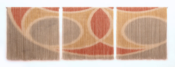 Lucia Dohrmann — 'Quatrefoil II – Weft', Textile Artwork, 2021