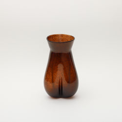Ruth Allen — Trefoil Vase in Brown Speckle