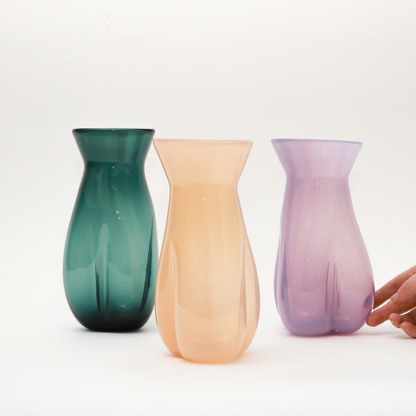 Ruth Allen — Trefoil Vase in Orange