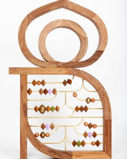 Wanda Gillespie —  'Ma' Sculptural Abacus, 2025