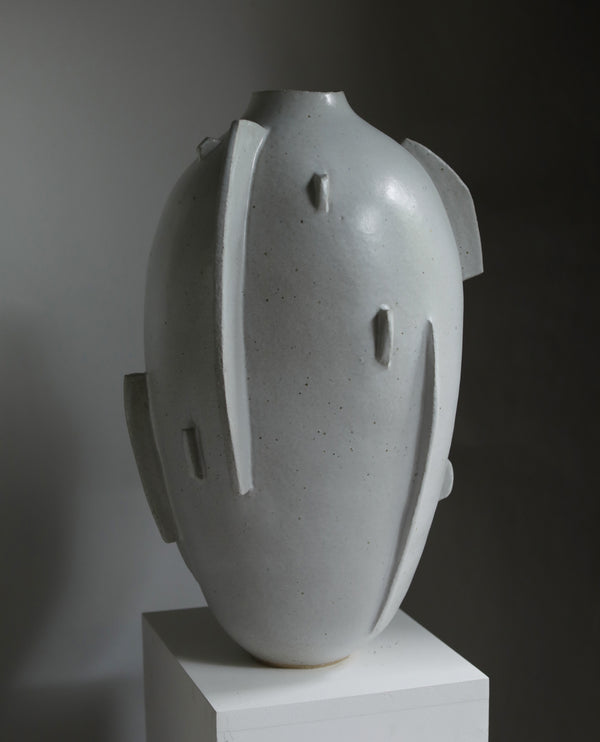 Astrid Soloman  — White Vase, Resilience Series, 2025