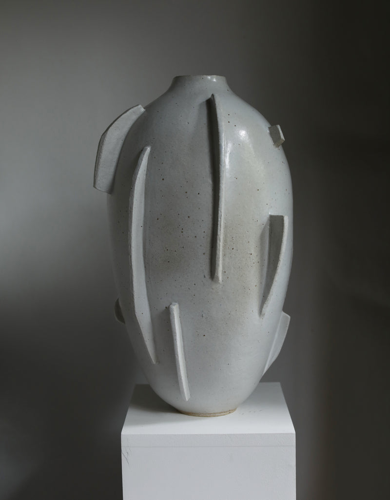 Astrid Soloman  — White Vase, Resilience Series, 2025