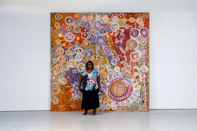 Yaritji Heffernan — 'Clay Kin I', 2025