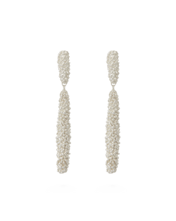 Abby Seymour — 'Arena' Earrings in Sterling Silver