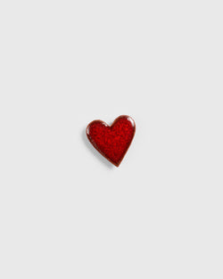 ZARIĆ Jewellery — 'LOVESICK' (Mini) Brooch in Valentine Red