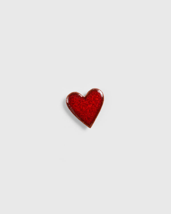 ZARIĆ Jewellery — 'LOVESICK' (Mini) Brooch in Valentine Red