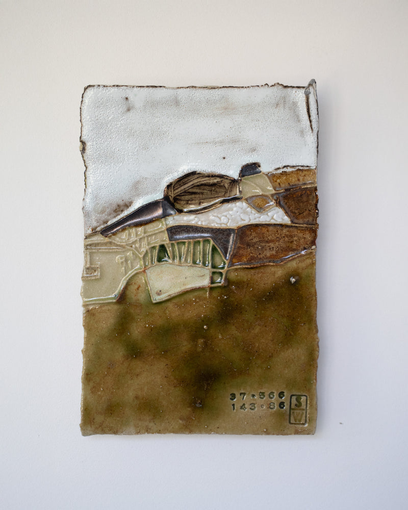 Steph Wallace — 'Gold Discovery Landscape II' Wall Work, 2024