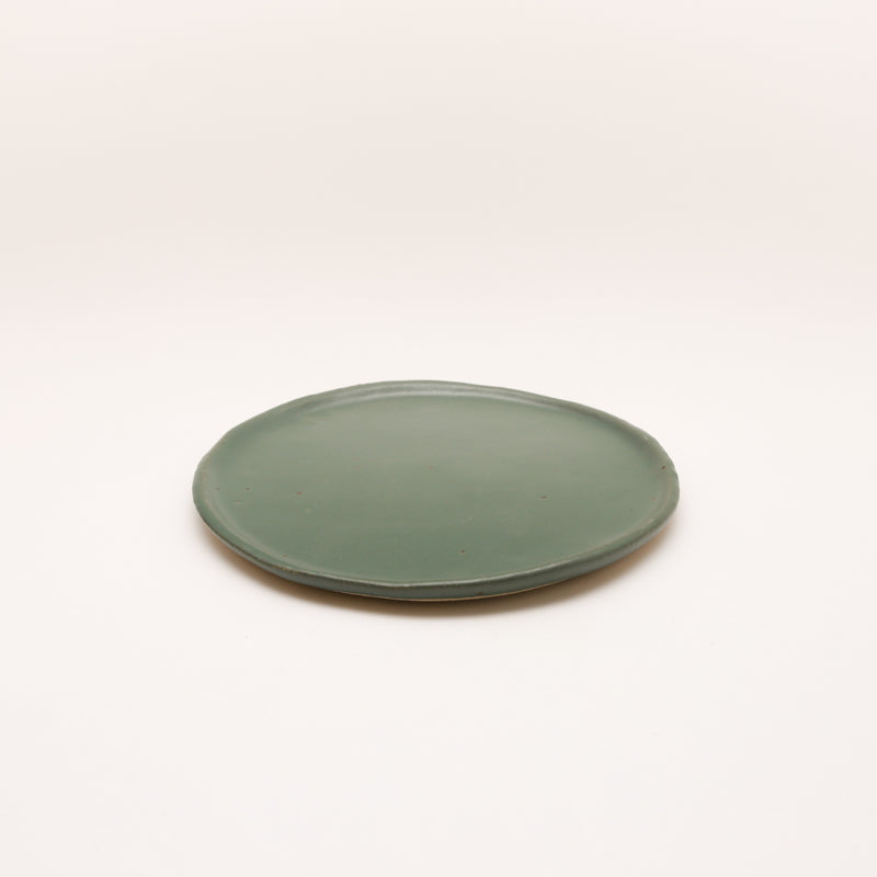 Katherine Mahoney — Large Dinner Plate in Green