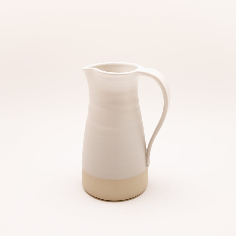 Katherine Mahoney — Carafe with Handle in Chalk