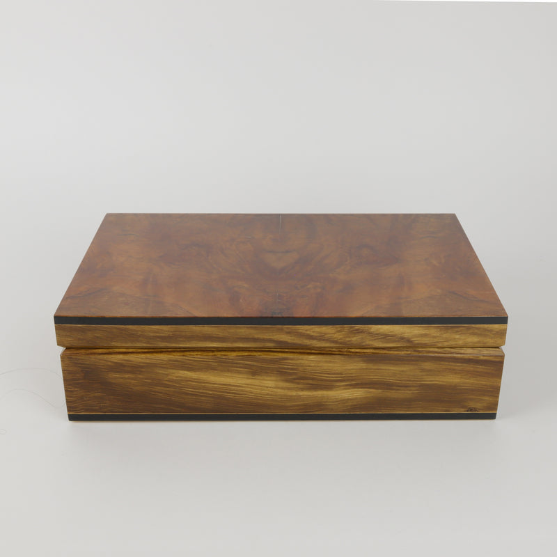 Anton Gerner — 'Boxiliary’ Queensland Walnut Fiddleback Wooden Box
