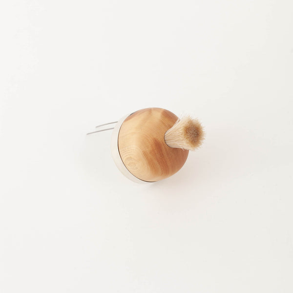 Anke Kindle - Nipple Brush Brooch in Huon Pine, 2021