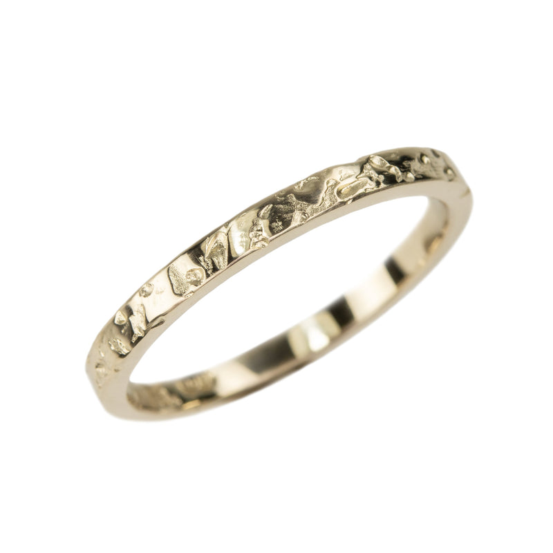 Aurelia Yeomans — 'Earth Frequency' Ring in 14ct Yellow Gold