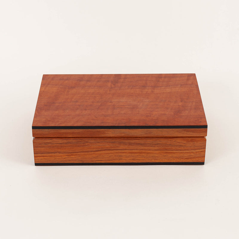 Anton Gerner — 'Boxiliary’ Quilted Myrtle Wooden Box