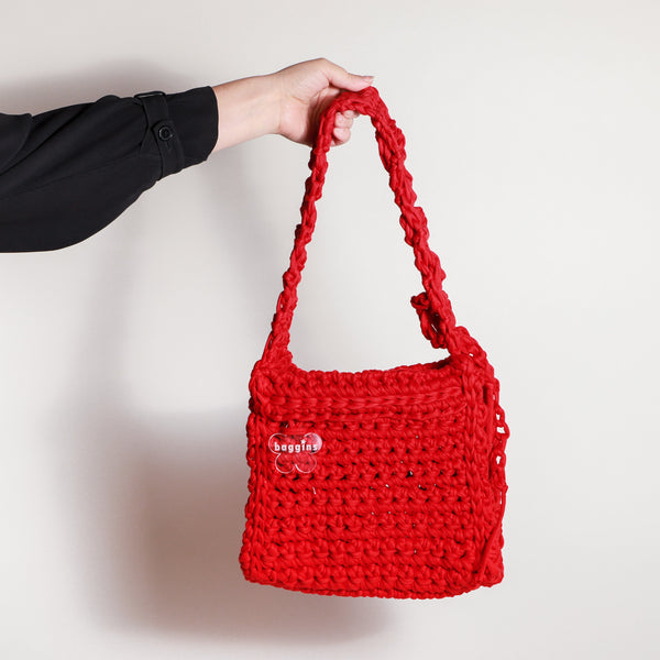 Baggins – Red Tote Handbag