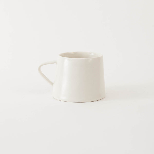 Christopher Plumridge, Claystone Pottery — White 'Fast +' Mug