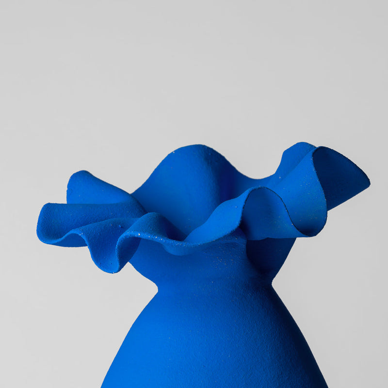 Jessica Sellinger— Wave Vase in Blue, 2022