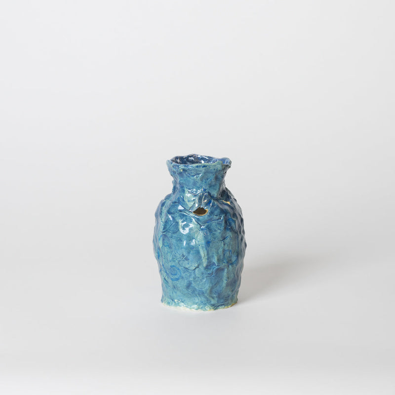 Tessy King — Sculpture Vessel in Dark Blue