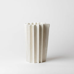 Kirsten Perry — Folded Jug with Spout in White