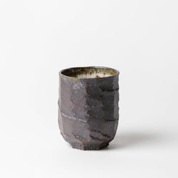Minna Graham — Carved Beakers in Black and Ash
