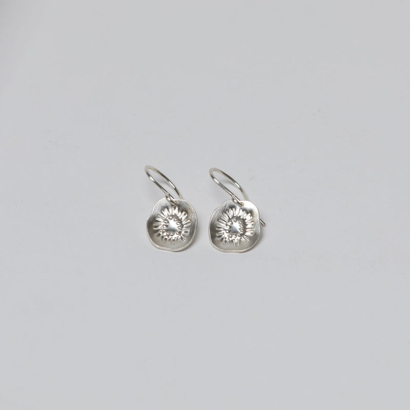 Tara Lofhelm - Reversal Hooks Earrings in Silver